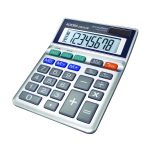Aurora Grey 8-Digit Semi-Desk Calculator DB453B