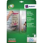 Avery Transparent Adhesive Sign Pockets A4 (Pack of 10) L7083-10