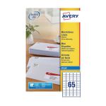 Avery Mini White Inkjet Label 38.1 x 21.2mm 65 Per Sheet (Pack of 1625) J8651-25