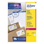 Avery White Laser Parcel Labels 199.6 x 143.5mm 2 Per Sheet (Pack of 500) L7168-250