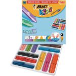 Bic Kids Plastidecor Triangle Crayons (Pack of 144) 887833