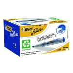 Bic Velleda 1701 Whiteboard Marker Bullet Tip Blue (Pack of 12) 1199170106