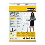 Bi-Office Self-Stick Flipchart Pad 635x780mm 30 Sheet White FL128107