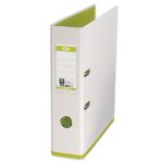 Elba MyColour Lever Arch File A4 White and Lime 100081032