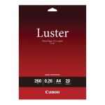 Canon A4 Photo Paper Pro Luster 260gsm (Pack of 20) 6211B006
