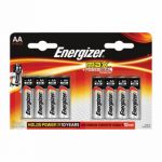 Energizer MAX E91 AA Batteries (Pack of 8) E300112400