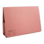 Guildhall Legal Double Pocket Wallet Foolscap Pink (Pack of 25) 214-PNK