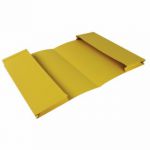 Guildhall Legal Double Pocket Wallet Foolscap Yellow (Pack of 25) 214-YLW