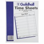 Guildhall Work Time Sheet Saturday - Friday 254x203mm (Pack of 100) 1653
