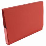 Guildhall Brief Size Pocket Wallet 14x10in Red (Pack of 50) PW3-RED