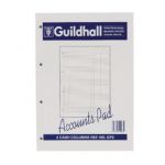 Guildhall 2-Column Cash Account Pad A4 GP2
