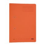Elba Stratford Spring Pocket File 320gsm Foolscap Orange (Pack of 25) 100090148