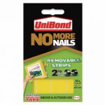Unibond No More Nails Removable Strips (Pack of 10) 1507604