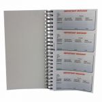 Q-Connect Duplicate Telephone Message Book 400 Messages KF01336