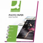 Q-Connect A4 White High Gloss Photo Paper 260gsm (Pack of 50) KF02772