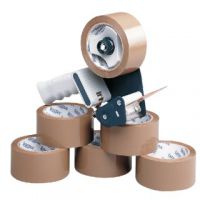Tape Dispenser With 6 Rolls Polypropylene Tape 50mmx66m 9761Bdp01 (Pack of 6)
