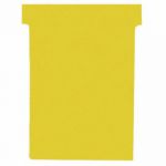 Nobo T-Card Size 3 Yellow (Pack of 100) 32938915