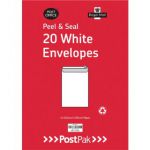 Envelopes C4 Peel & Seal White 90Gsm (Pack of 20) POF27421