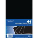 Stephens Black Typewriter Carbon A4 Paper (Pack of 100) RS520153