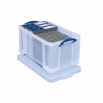 Really Useful Clear 48L Plastic Storage Box 600x400x310mm 48C
