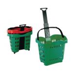Giant Shopping Basket/Trolley Green SBY20755.