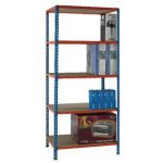 Standard Duty Painted Orange Shelf Unit Blue 378969