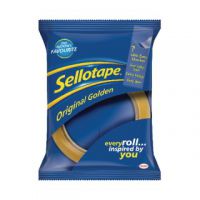 Sellotape Original Golden Tape 24mm x 66m (Pack of 6) 2028242