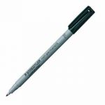 Staedtler Lumocolour Universal Pen Water Soluble Fine Black (Pack of 10) 316-9