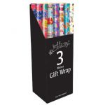 Tallon Assorted Gift Wrap (Pack of 36) 1471/72