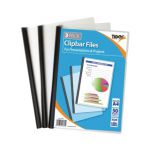 Tiger Clear Clipbar A4 Files (Pack of 36) 301669