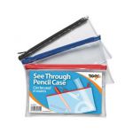 Small Flat Exam Pencil Case (Pack of 12) 300794