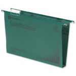 Rexel Crystalfile Classic Suspension File 30mm Foolscap Green (Pack of 50) 78041