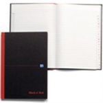 Black n Red Casebound Book A4 Index A-Z